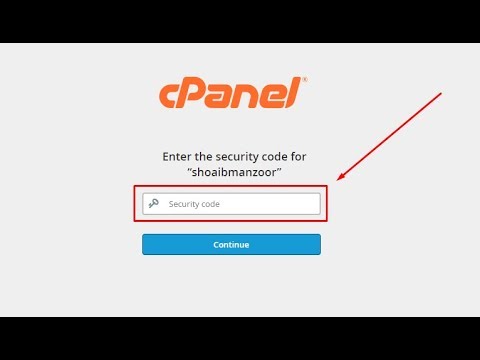 Enable Two-Factor Authentication On cPanel Or WHM In Urdu - Shoaib Manzoor