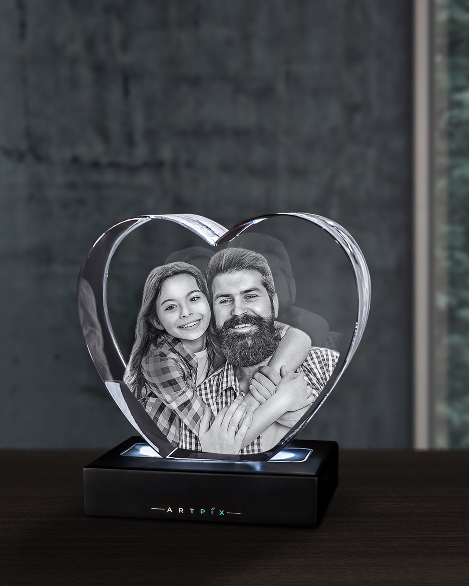 Custom-Made 3D Photo Crystal