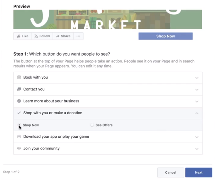 Utilize Facebook’s Custom Tabs & CTA Buttons