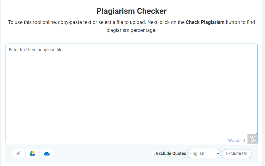 Plagiarism Checker