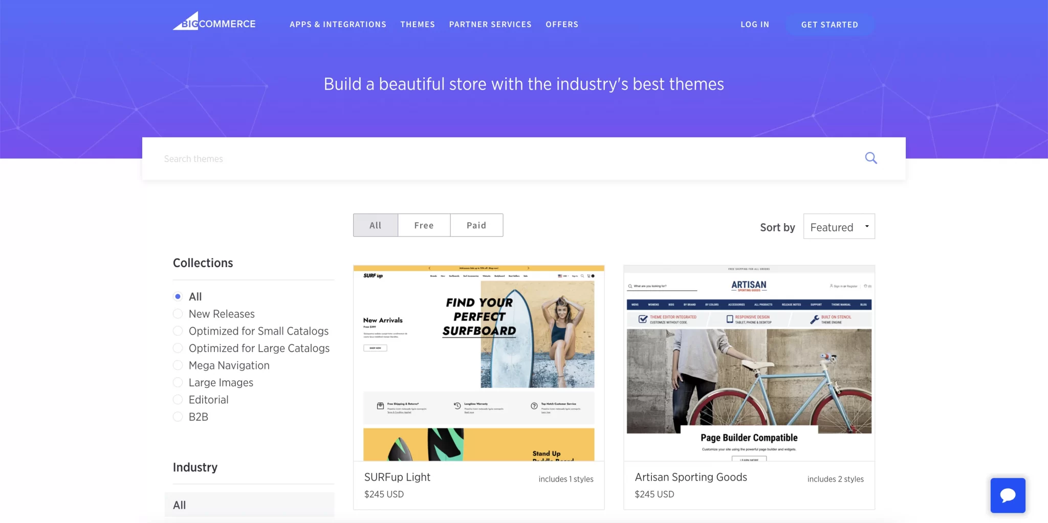 BigCommerce Theme Store